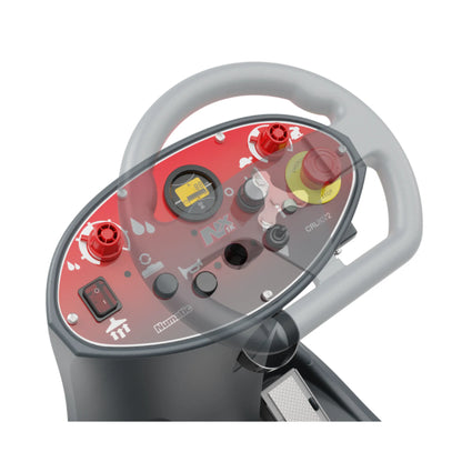 NaceCare CRL 2128/100T 28″ Ride-On Scrubber – 2 NX1K Batteries