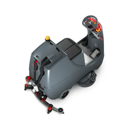 NaceCare CRL 2128/50T 28″ Compact Ride-On Scrubber – 1 NX1K Battery