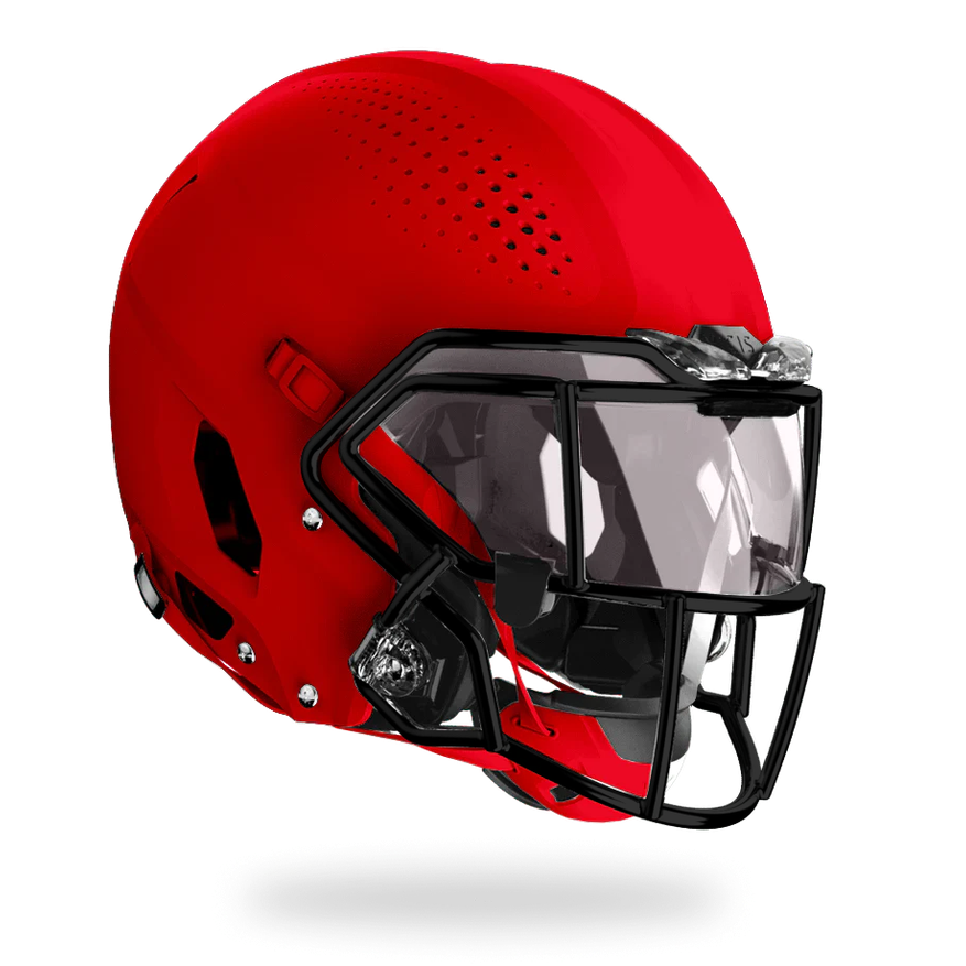 Vicis Zero2 Elite Youth Football Helmet with Titanium Facemask & Oakley Eye Shield
