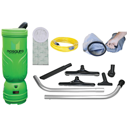 Mosquito America Backpack Vacuum HEPA Construction