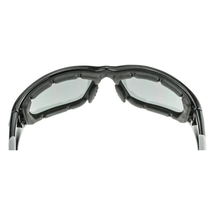 Crossfire MP7 Foam-Lined Safety Glasses Black with Clear Anti-Fog Lenses