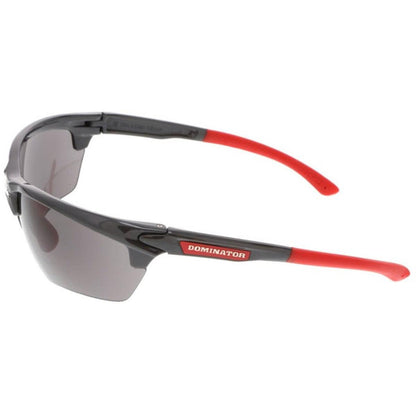 MCR Safety Dominator 3 Safety Glasses with Gunmetal Colored Frame and Gray Lens