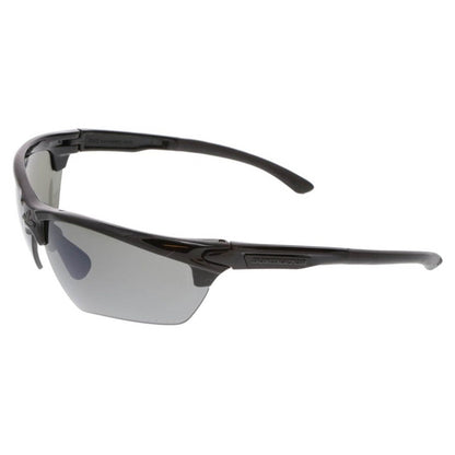MCR Safety Dominator 3 Safety Glasses with Black Frame and Polarized Smoke Mirror Lens