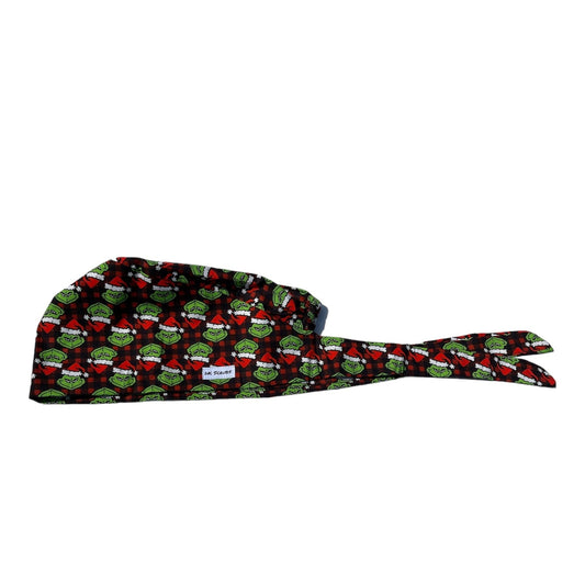 DK Scrubs Grinch Scrub Cap