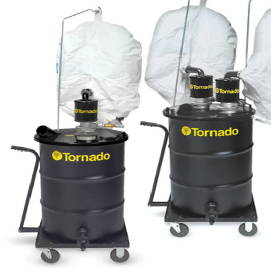 Tornado Jumbo Air Series Quad Air Industrial Vacuum