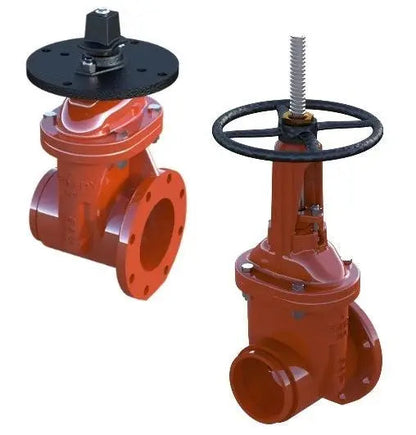 Flanged NRS Gate Valve With Nut by Kennedy Valve