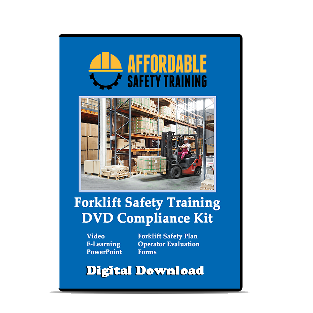 Forklift Operator Training Video Compliance Kit