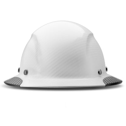 DAX White Carbon Full Brim Hard Hat
