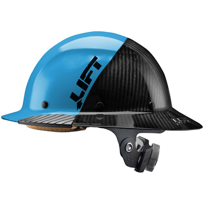 DAX Fifty 50 Carbon Fiber Full Brim Hardhat