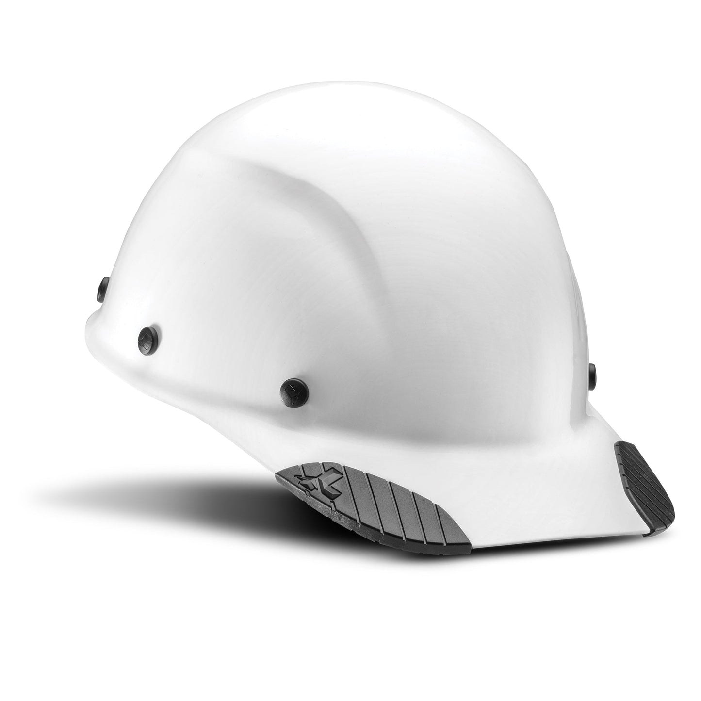 DAX Carbon Fiber White Cap Style Hardhat
