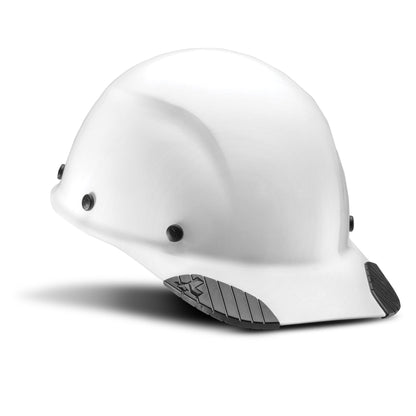 DAX Carbon Fiber White Cap Style Hardhat