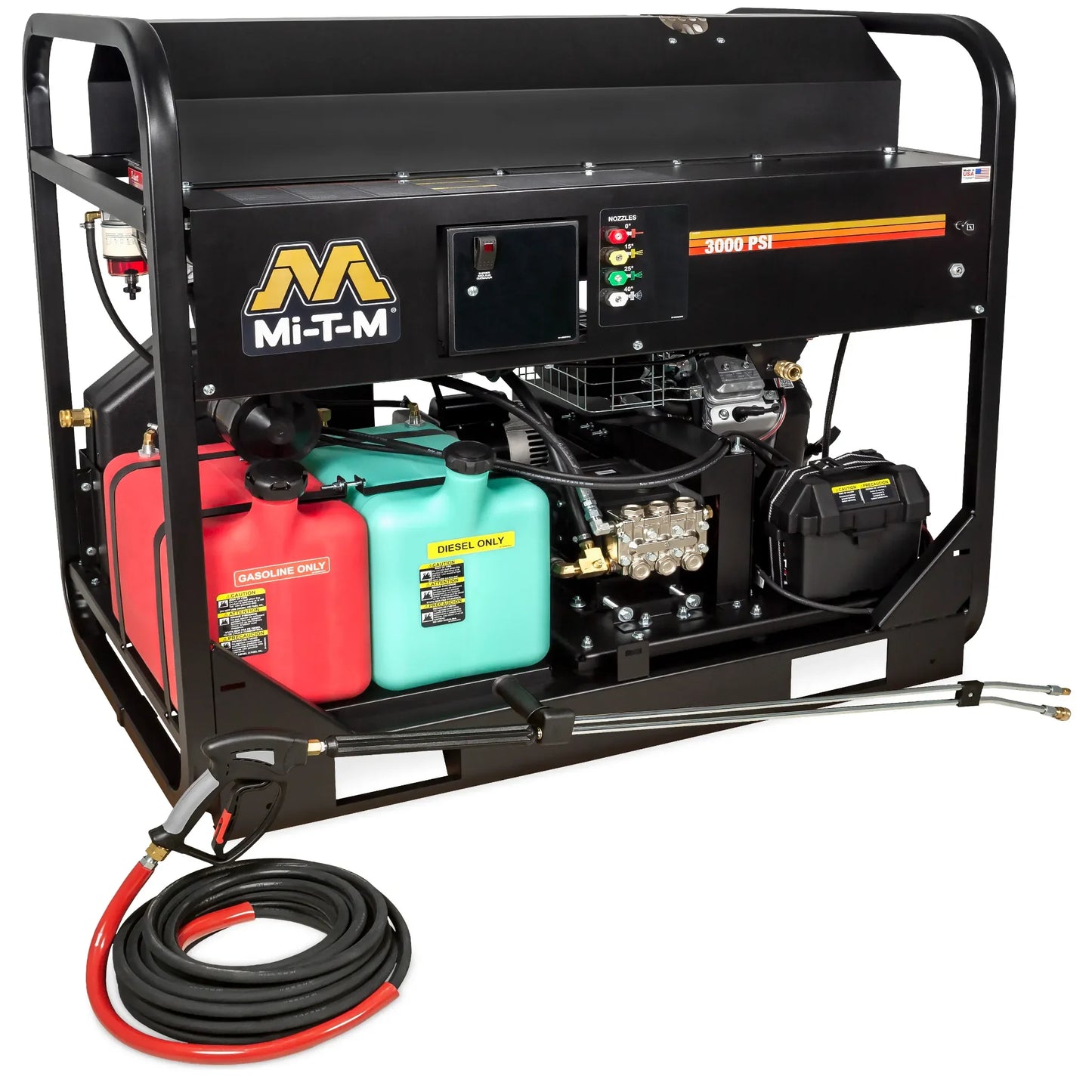 Mi-T-M HS Series Gasoline Belt Drive Pump HS-3008-1MGK