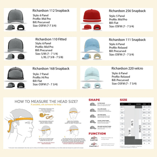 Land of the Sky Leather Patch Hat