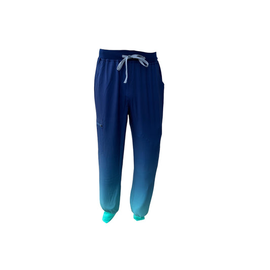 DK Gradient Jogger Scrub Pants (Blue/Green)