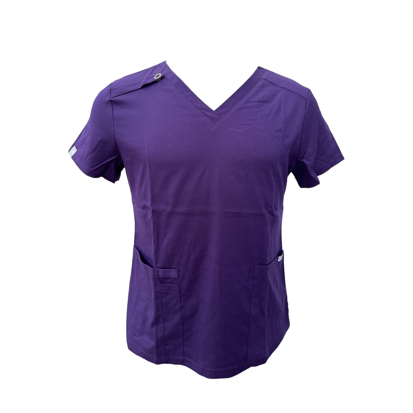 MJ V-Neck Holder Scrub Top (Unisex)