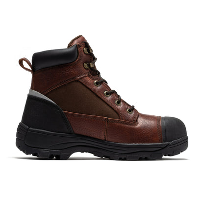 ROCKROOSTER Daviston 6 inch Brown Composite Toe Waterproof Work Boots AT872