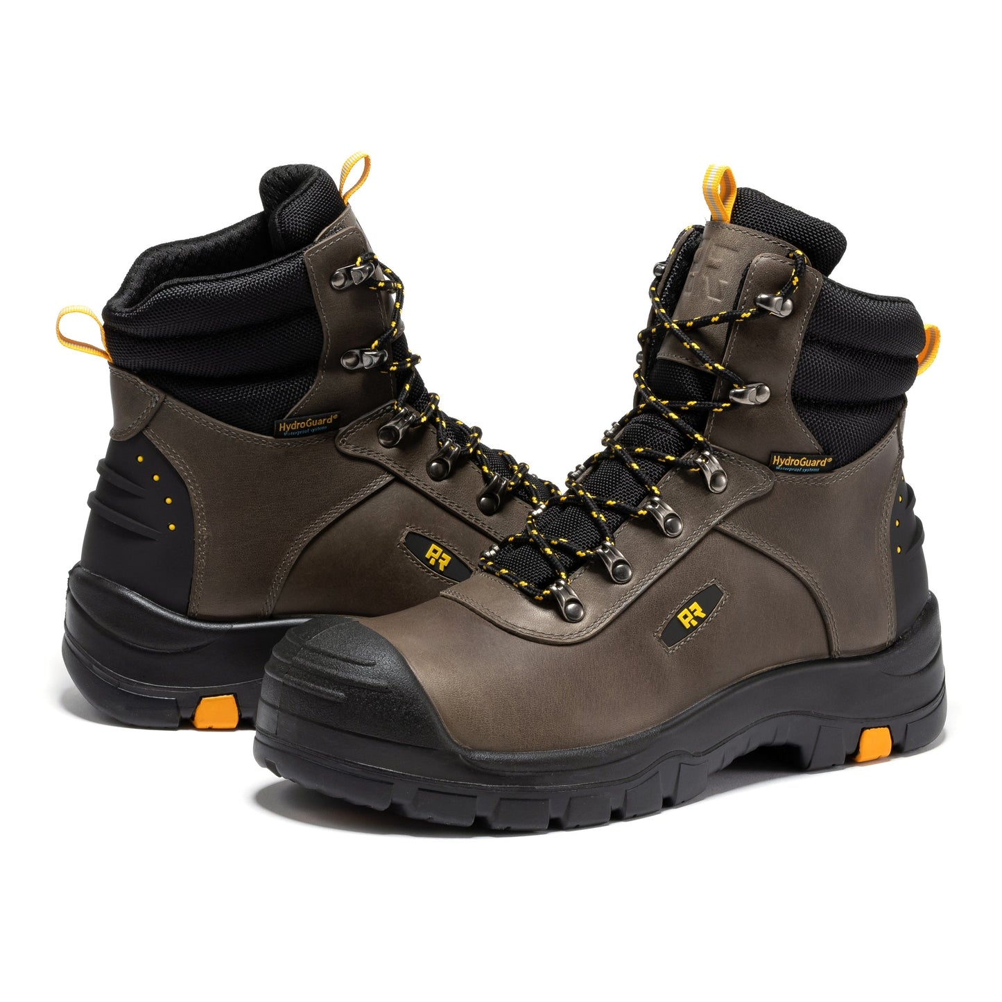 ROCKROOSTER Woodland Rust 6 inch Waterproof Composite Toe Leather Work Boots AK665