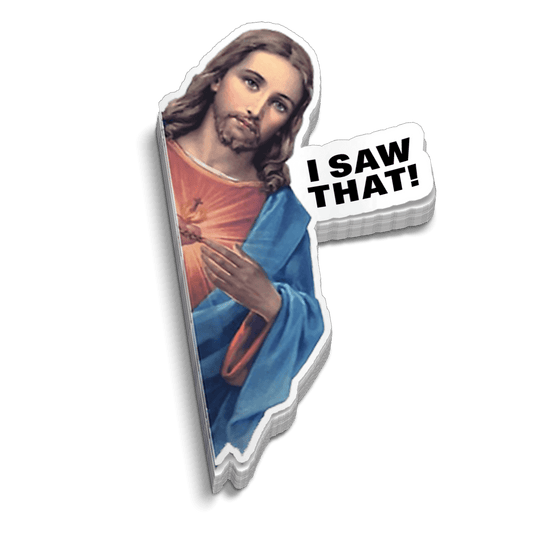 I Saw That 6 Inch Decal