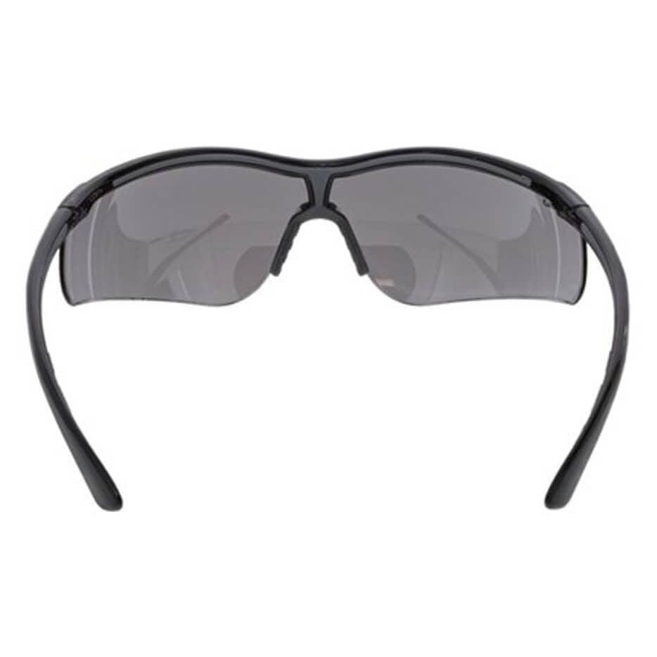 MCR Safety Klondike KD7 Safety Glasses Black Frame and Gray Lens