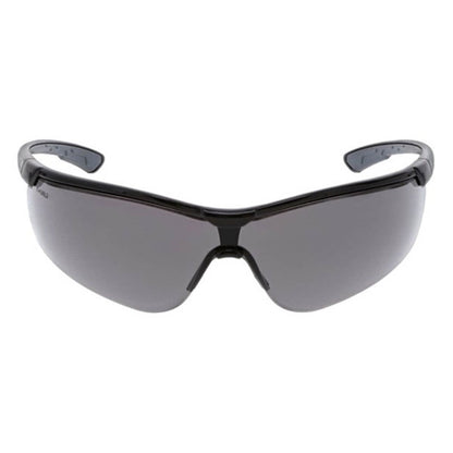 MCR Safety Klondike KD7 Safety Glasses Black Frame and Gray MAX6 Anti-Fog Lens
