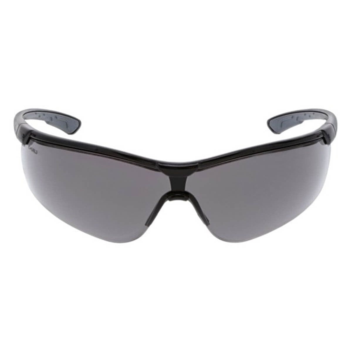 MCR Safety Klondike KD7 Safety Glasses Black Frame and Gray Lens