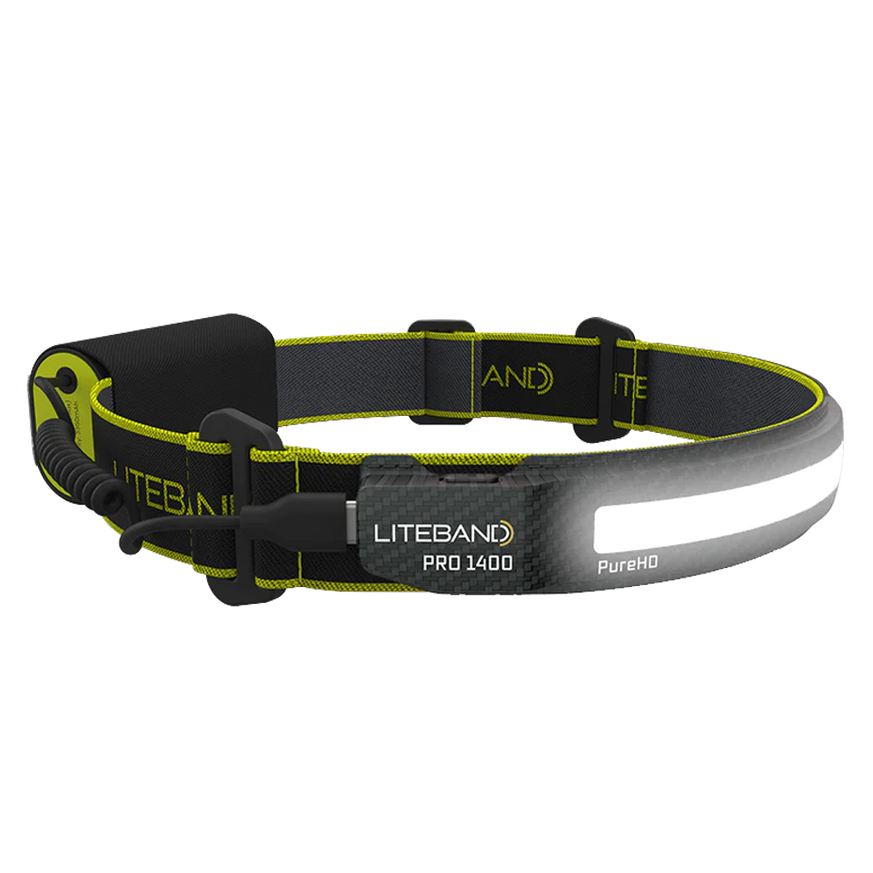 PRO 1400 Lumen PureHD™ Wide Beam Rechargeable Headlamp