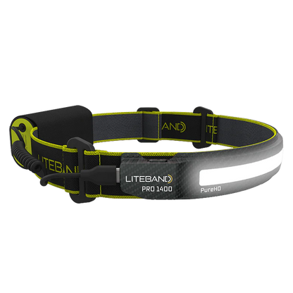 PRO 1400 Lumen PureHD™ Wide Beam Rechargeable Headlamp