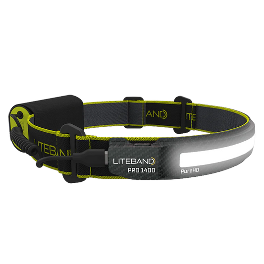 PRO 1400 Lumen PureHD™ Wide Beam Rechargeable Headlamp