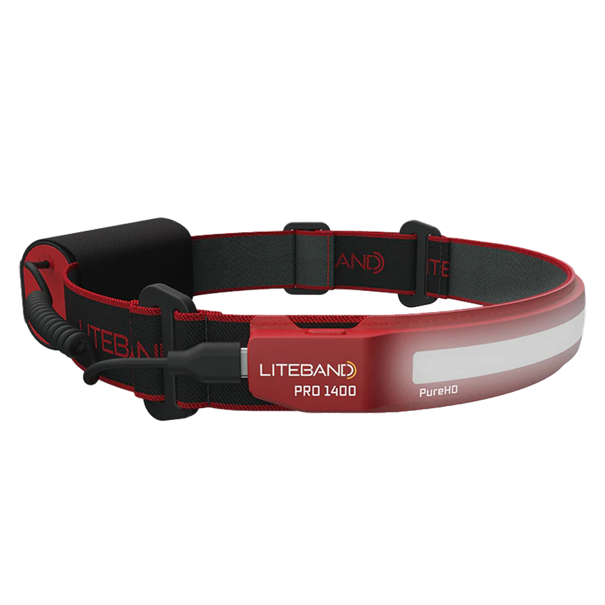 PRO 1400 Lumen PureHD™ Wide Beam Rechargeable Headlamp