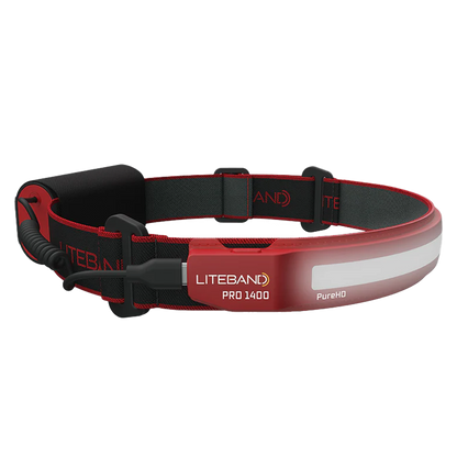 PRO 1400 Lumen PureHD™ Wide Beam Rechargeable Headlamp