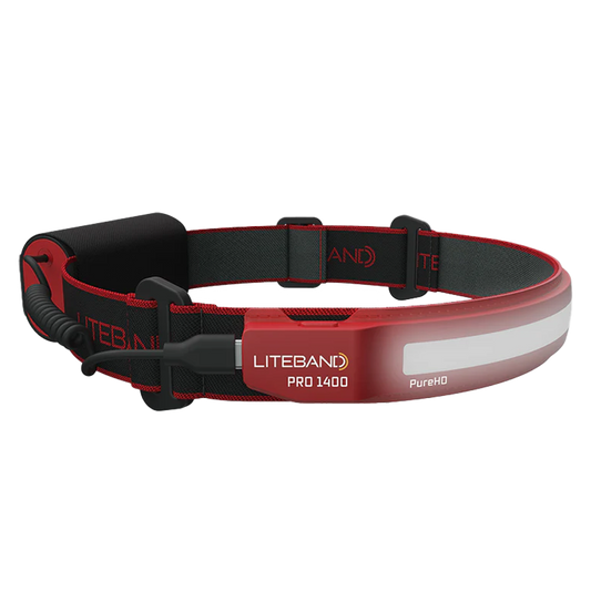 PRO 1400 Lumen PureHD™ Wide Beam Rechargeable Headlamp