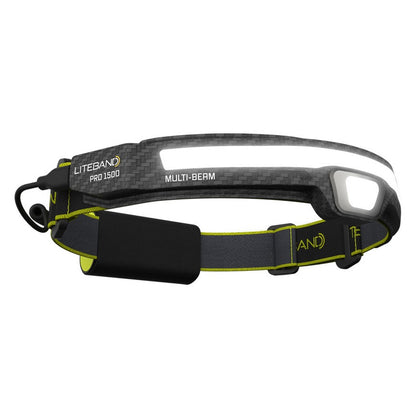 PRO 1500 Lumen LED Multi-Beam Rechargeable Headlamp