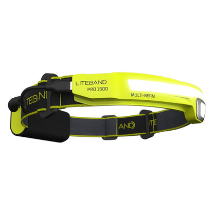 PRO 1500 Lumen LED Multi-Beam Rechargeable Headlamp