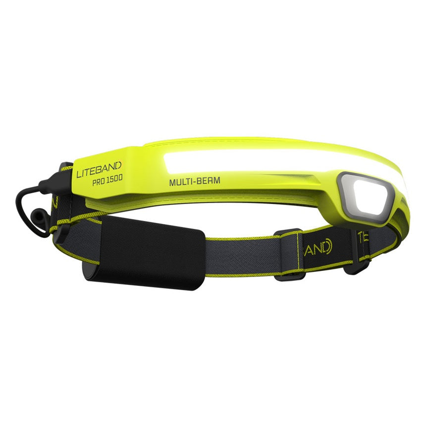 PRO 1500 Lumen LED Multi-Beam Rechargeable Headlamp