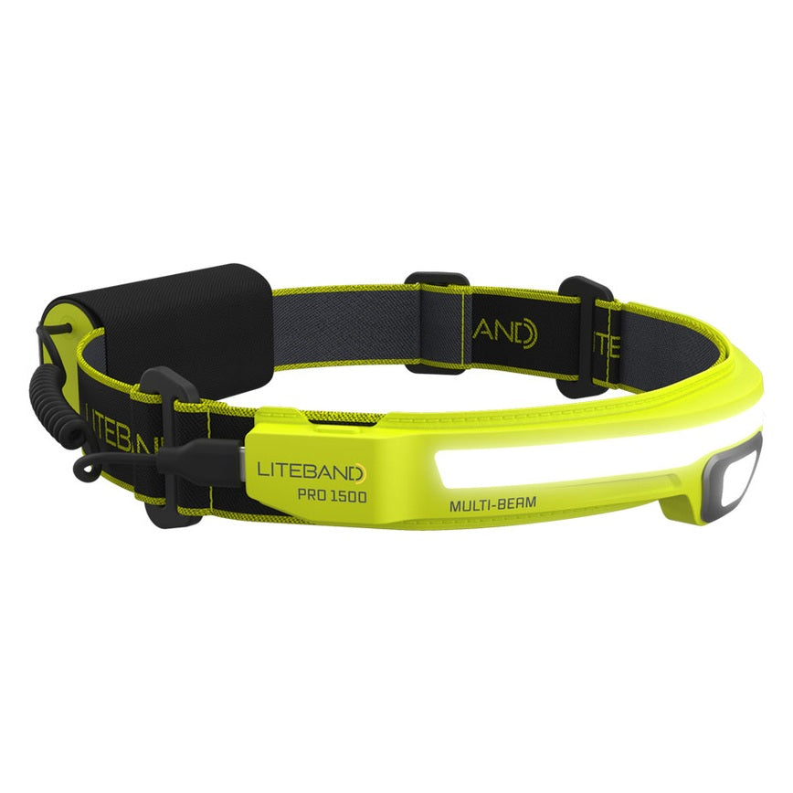 PRO 1500 Lumen LED Multi-Beam Rechargeable Headlamp