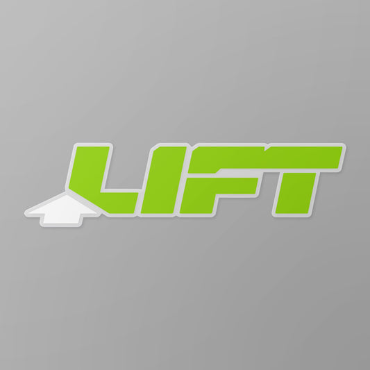 LIFT Safety 8" Sticker - 25 Pack