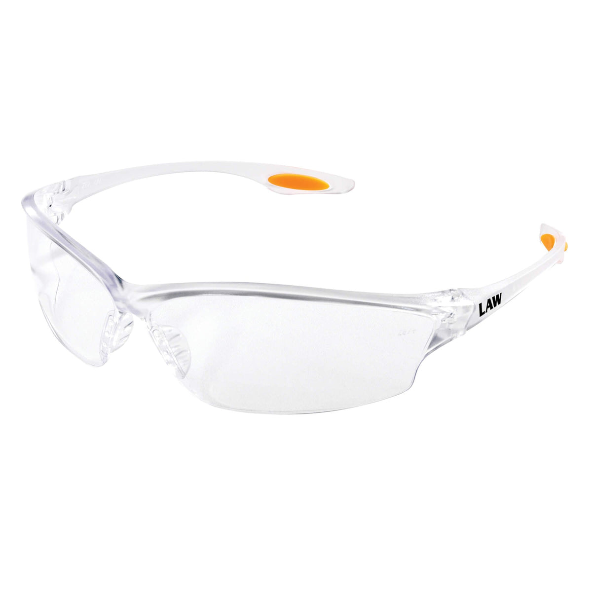 MCR Safety Law LW2 Safety Glasses with Clear Anti-Fog Lens