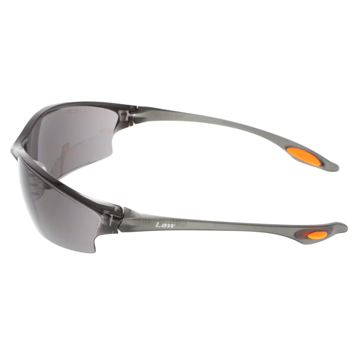 MCR Safety Law LW2 Safety Glasses with Gray Lens