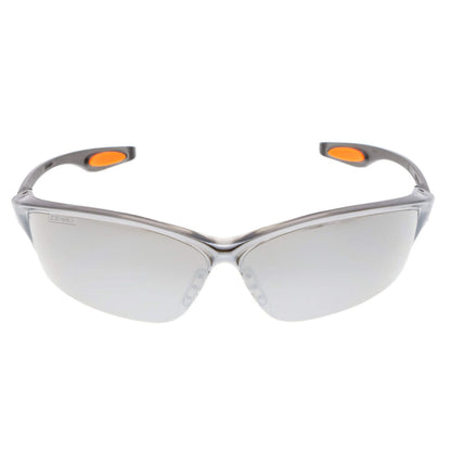 MCR Safety Law LW2 Safety Glasses with Silver Mirror Lens