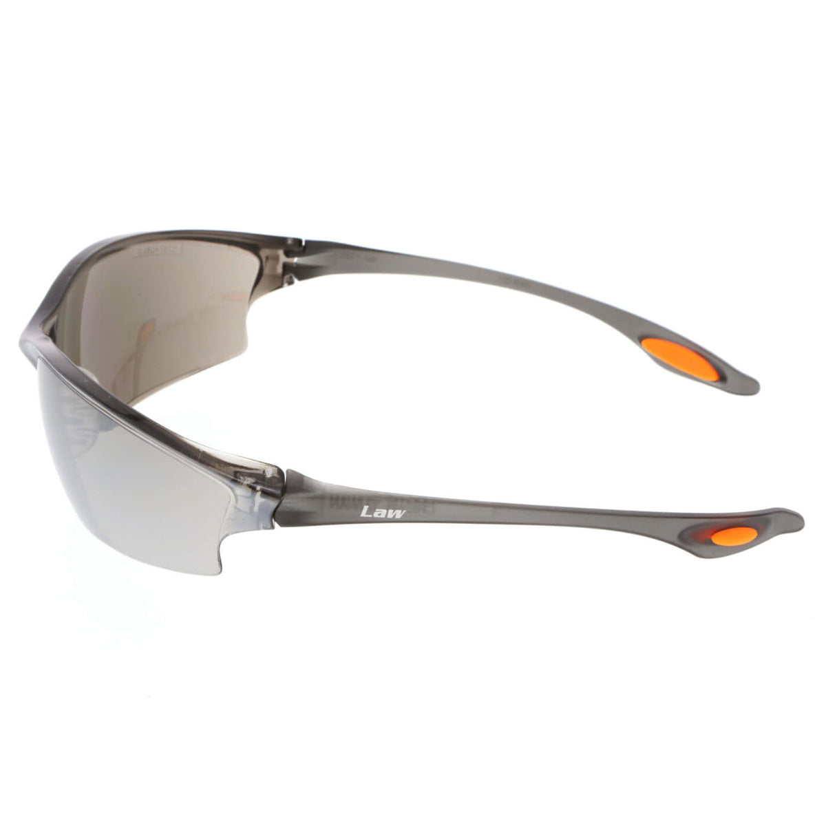 MCR Safety Law LW2 Safety Glasses with Silver Mirror Lens