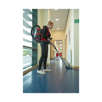 NaceCare Latitude Battery Backpack Vacuum RBV 150NX with Combination Floor Tool Kit