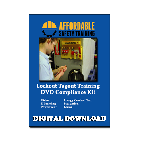 Lockout Tagout Safety Training Compliance Kit