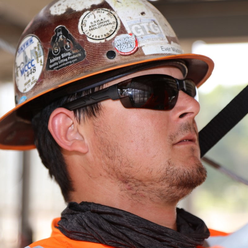 MCR Safety Hulk HK2 Safety Glasses with Gray MAX6 Anti-Fog Lenses