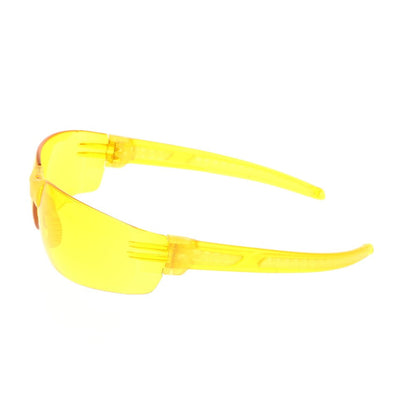 MCR Safety Hulk HK2 Safety Glasses with Amber MAX6 Anti-Fog Lenses