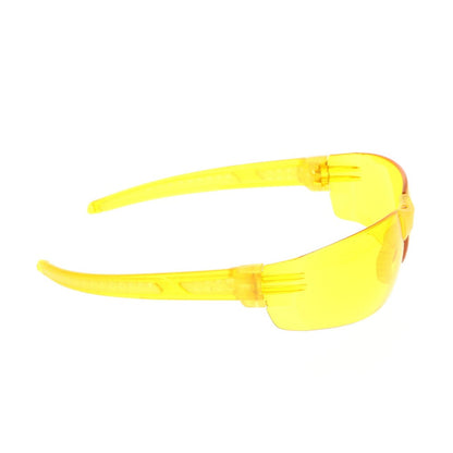 MCR Safety Hulk HK2 Safety Glasses with Amber MAX6 Anti-Fog Lenses