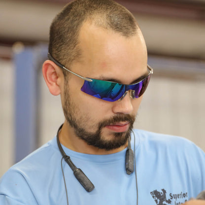 MCR Safety Rubicon T4 Safety Glasses with Gray Anti-Fog Lens