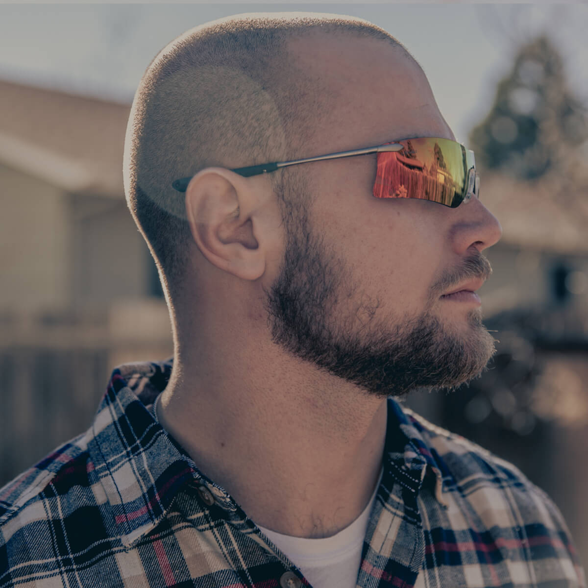 MCR Safety Rubicon T4 Safety Glasses with Light Blue Anti-Fog Lens