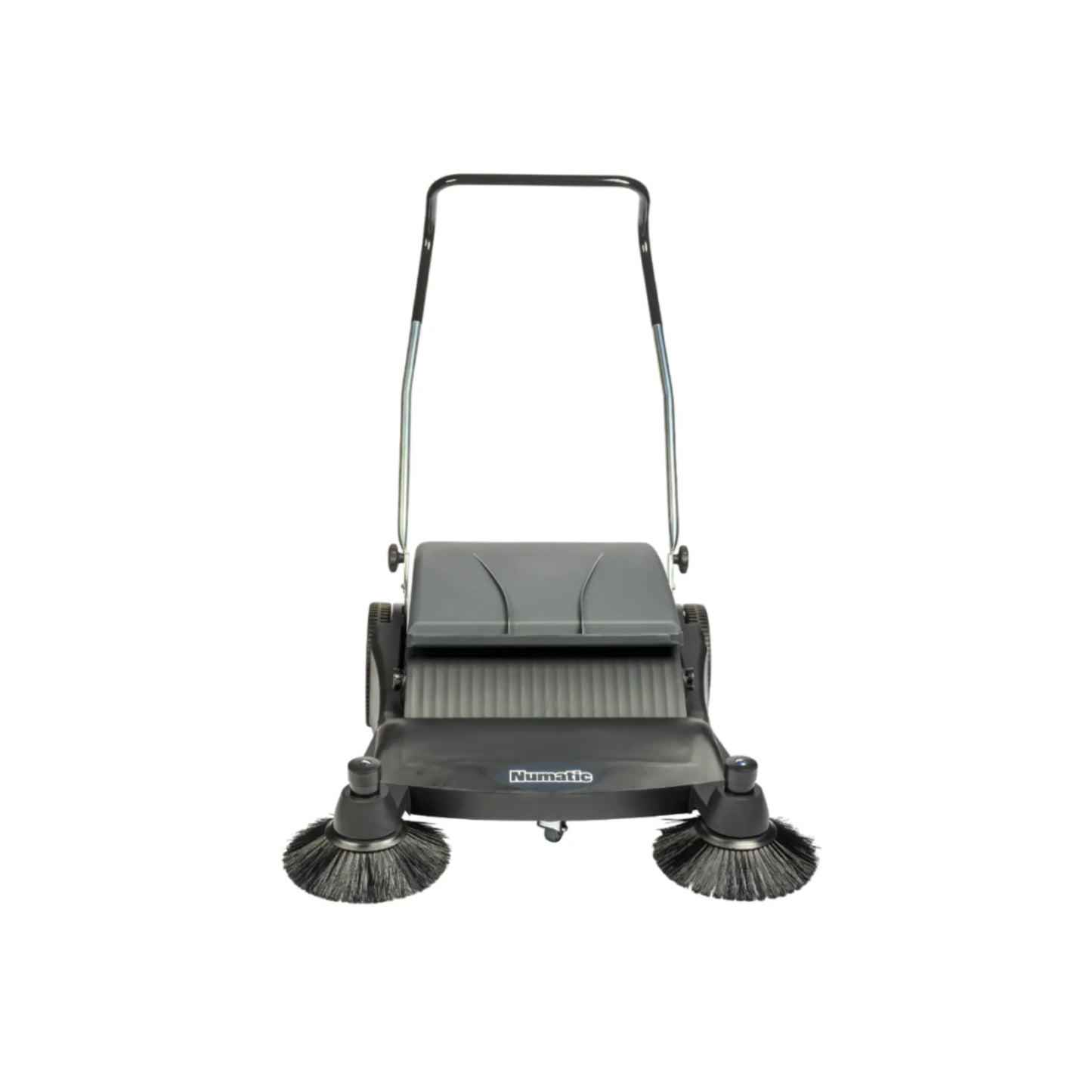 NaceCare 26" Manual Walk-Behind Sweeper with Dual Side Brooms
