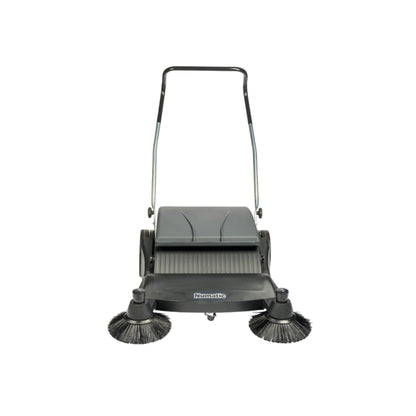 NaceCare 26" Manual Walk-Behind Sweeper with Dual Side Brooms