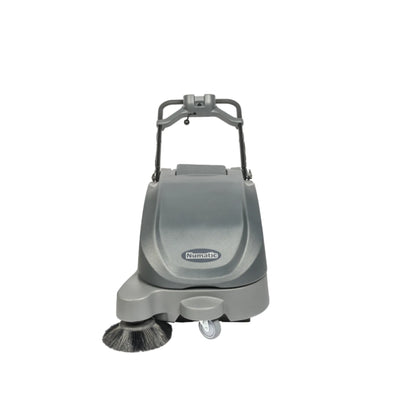 NaceCare 26″ Battery Walk-Behind Sweeper – Vacuum System + Single Side Broom